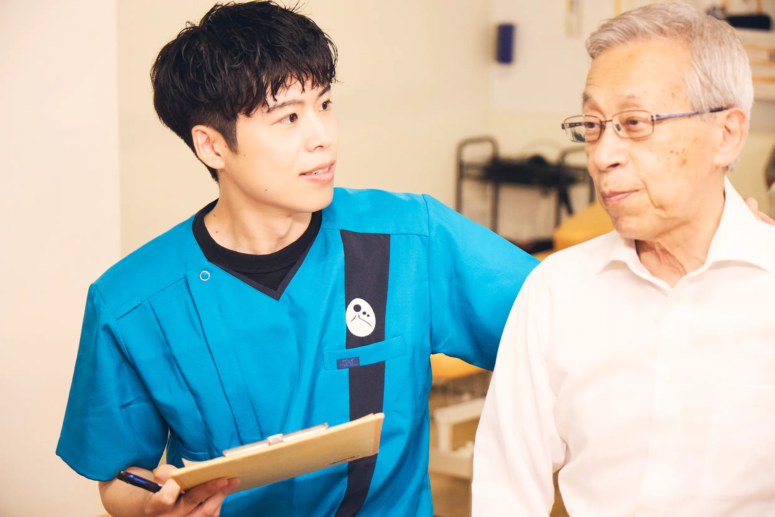 AI姿勢分析の様子