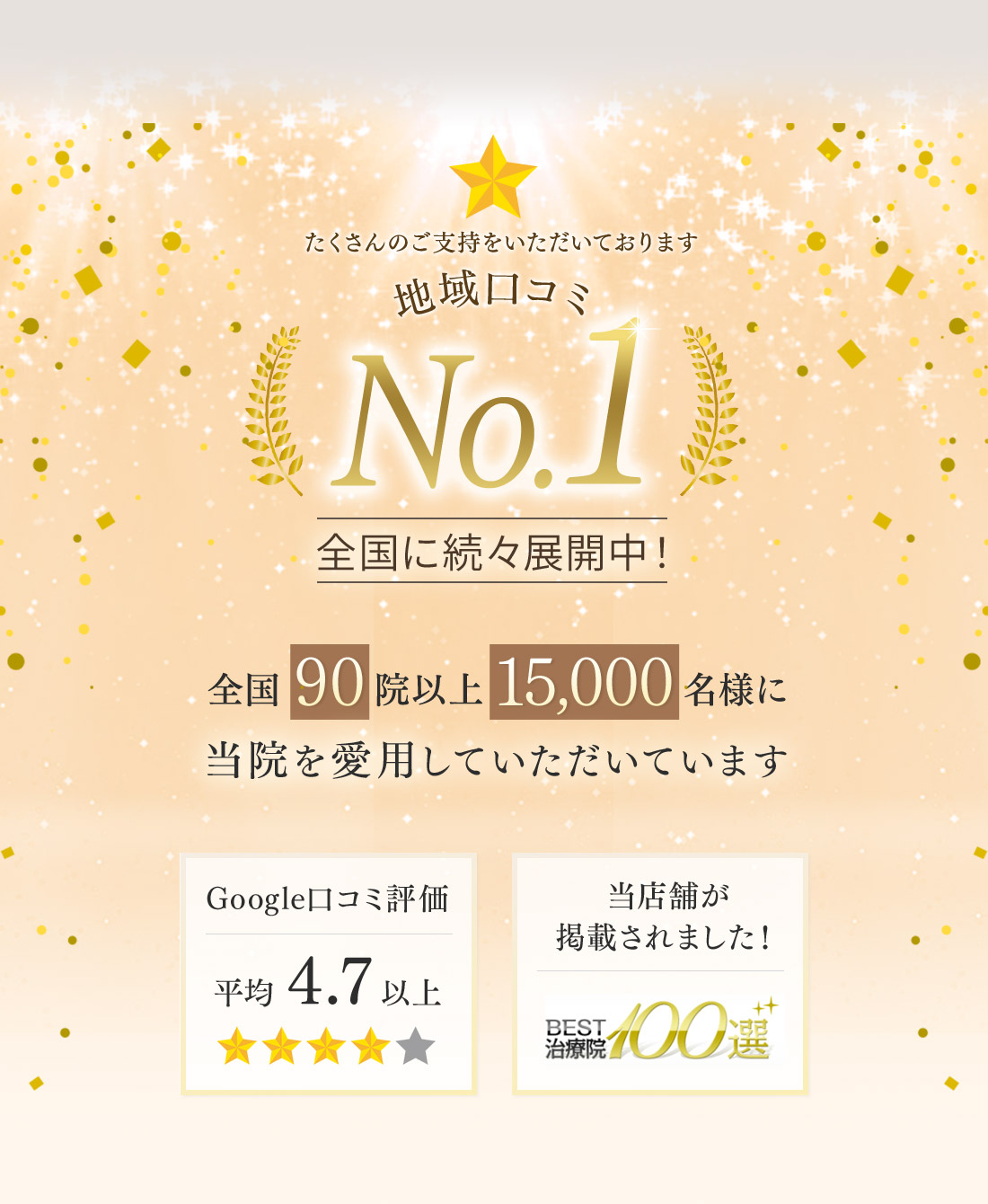地域口コミNo.1 全国に続々展開中!